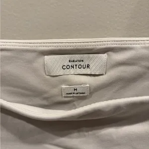 Aritzia Babaton Contour Cream Crop Top Size Medium thumbnail 3