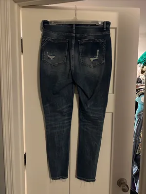 Buckle Black fit No 75 ankle skinny jeans thumbnail 6