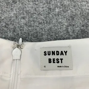 $88 ARITZIA Sunday’s Best Olive Micro Skirt pleated in white 10 thumbnail 6