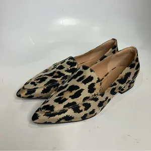 Cole‎ Haan Vivianne pointed toe loafer animal print women’s size 7.5 thumbnail 4