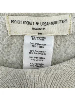 Tiger Sweatshirt ASO Kaley Cuoco Urban Outfitters Project Social T Animal Print thumbnail 8