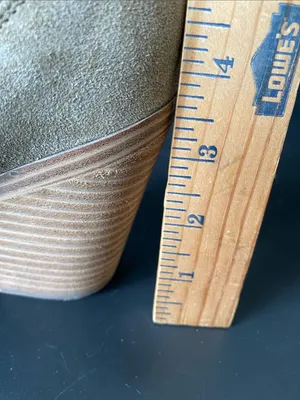Marc Fisher Oshay Suede Leather Western Pull On Bootie Tan Size 6M thumbnail 9
