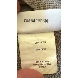 Lacoste Gray Terry Cloth Robe 100% Cotton Unisex Cozy Bathrobe XL thumbnail 3