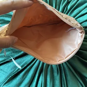 Sequin Pouch NWT Tan thumbnail 4