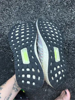 Adidas Ultraboost 20 White Multicolor Running Shoes Women’s 7.5 thumbnail 6