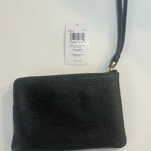COACH pebbles‎ leather wristlet corner zip thumbnail 3