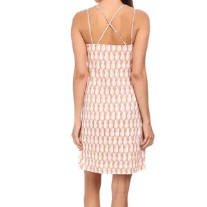 Tommy Bahama Resortwear Pineapple Print sundress Coral Size Medium thumbnail 7