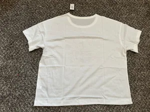 Old Navy Women’s Holiday Crewneck Graphic T-Shirt COZY VIBES Size M Petite NWT thumbnail 4