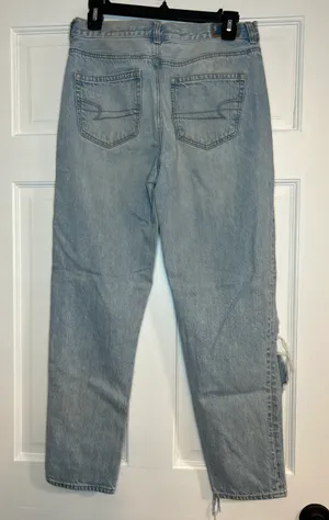 American Eagle Distressed Mom Jean thumbnail 2