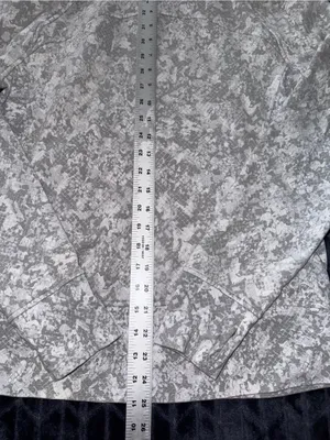 Lululemon Hooded‎ Define Jacket Nulu Hideaway Camo Starlight Size 10 thumbnail 7