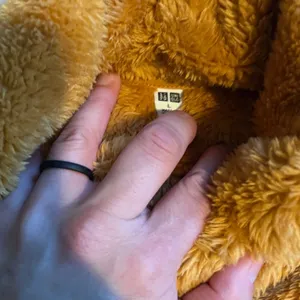 Uniqlo fleece zip up mustard yellow / golden size xl thumbnail 7