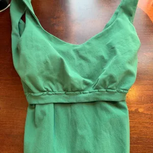 INTIMATELY FREE PEOPLE Green Low Back Cotton Bodysuit Size XS/S thumbnail 7
