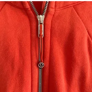 Lululemon Scuba Full-Zip Hoodie Burnt Orange Fleece Jacket Women's Sz 8‎ CA35801 thumbnail 6