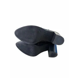Mia Cindy Embossed‎ Western Cowboy Boot in Black Python Size 7 Block Heel thumbnail 6