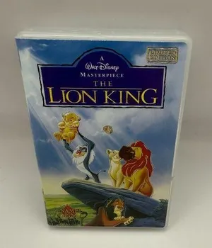 Disney Pin The Lion King VHS Tape Case Hakuna Matata Monogram Limited Edition thumbnail 1