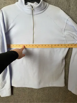 Mountain Hardware Woman’s XL Light Lavender Half-Zip Fleece Pullover thumbnail 4