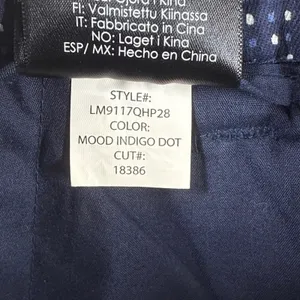 Liverpool Los Angeles Mood‎ Indigo Dot Trouser Shorts Navy Polka Dot 2/26 NEW thumbnail 12