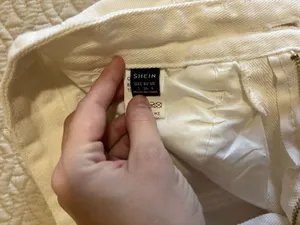 Jean shorts White Size 4 thumbnail 2