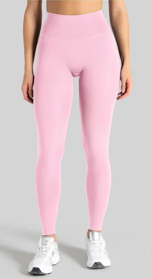 Pink High-Rise Sculpting Leggings thumbnail 1