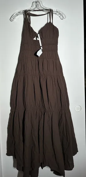 Revolve Tahlia Dress SNDYS Brown thumbnail 1