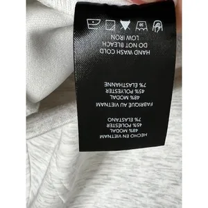 RAE MODE Half Zip Hoodie Small Gray Pullover Athleisure Sweatshirt Scuba thumbnail 5