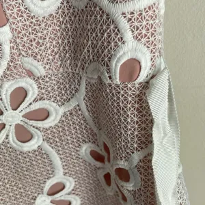 ALEXIS Boriana Off Shoulder Lace Romper White thumbnail 9