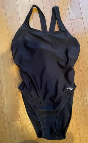 Black Speedo One-Piece Swimsuit thumbnail 1