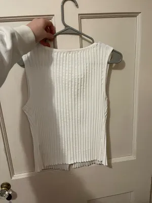 Free People White Tank Top thumbnail 3
