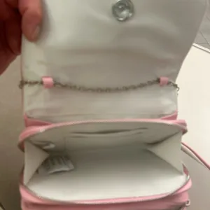 Wet Seal Bag Pink Crossbody Bag with Multicolor Ring-like new thumbnail 6