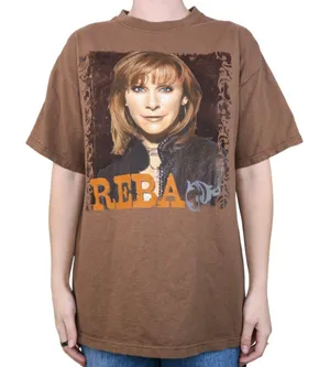 Delta Vintage Y2K Reba McEntire Country Music Shirt thumbnail 1