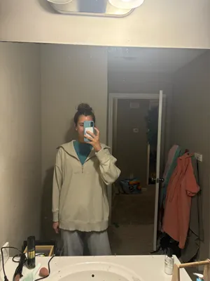 Aerie Half Zip Sweatshirt thumbnail 4