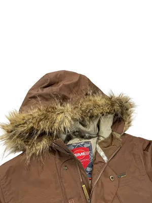 Sims Snowboarding wms brown fur hoodie winter athletic coat sz M SKU 10-744 thumbnail 7