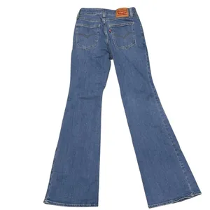 Levi’s 726 Distressed Flare Leg Denim Blue Jeans Pants size 27 thumbnail 5