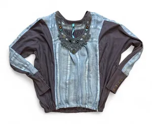 free people boho blouse thumbnail 1
