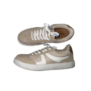 Maurices SuperCush Tessa Sherpa Sneakers Cream & White Lace Up thumbnail 5