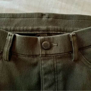 Uniqlo Legging Pants, Olive Green thumbnail 4