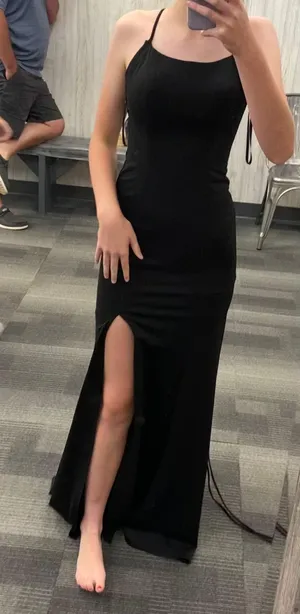 Jd Young Black Prom Dress - NWT thumbnail 1