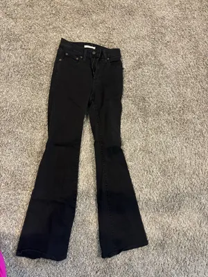 Levi’s Black Flare Jeans 726 thumbnail 6