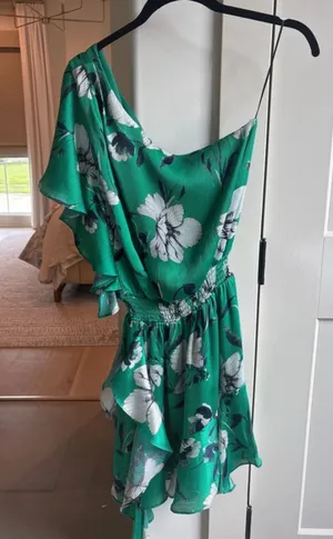 Krisa One-Shoulder Mini Dress thumbnail 1