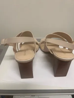 Cole Haan Women’s Cynthia Block Heel Sandal Beige Size 9B thumbnail 9