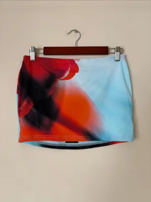 White Fox Late Nights mini skirt imperial sapphire thumbnail 2