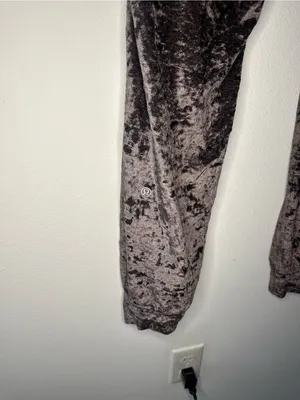 Lululemon Ready to Crush Jogger velvet velour French Press size 8 W5DAKS thumbnail 9