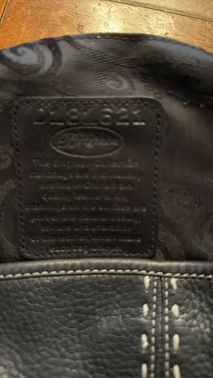 Brighton Shoulder Leather Bag Black Vintage thumbnail 3