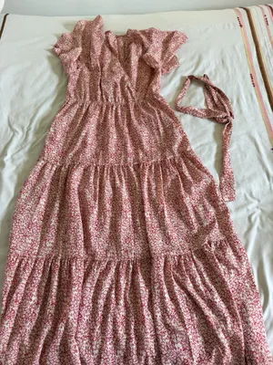SheIn Short Sleeve Maxi Dress thumbnail 1