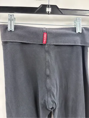 Hard tail y2k 2000s 90s fold over black workout pants leggings size xs thumbnail 8