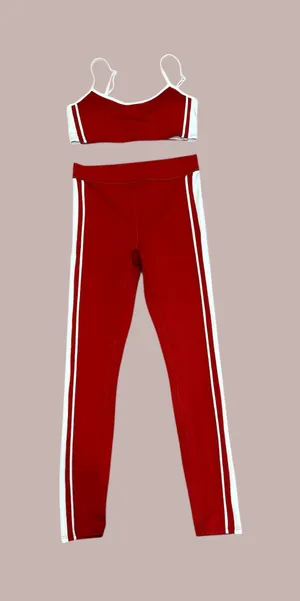 Alo Airlift Car Club Set 7/8 High Waisted Leggings and Bra thumbnail 1