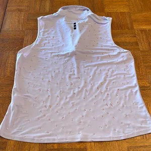 Jamie Sadock sleeveless zip front golf shirt size S thumbnail 4