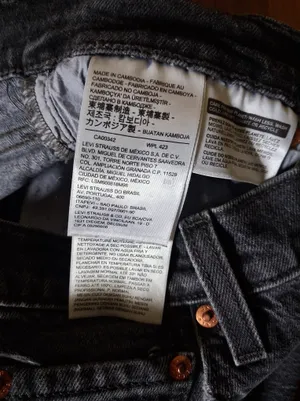Levi's Womens Ribcage Straight-Leg Black Button Fly Jeans 27 thumbnail 5