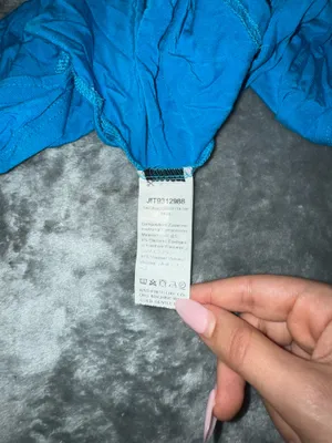 BLUE BACKLESS TOP Size XS thumbnail 3