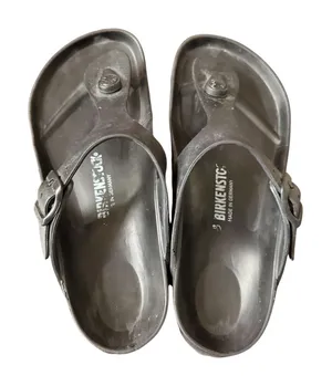 Birkenstock Gizeh Eva Anthracite Thong Sandals Flip Flips Black EU 36 US 5-5.5 thumbnail 1